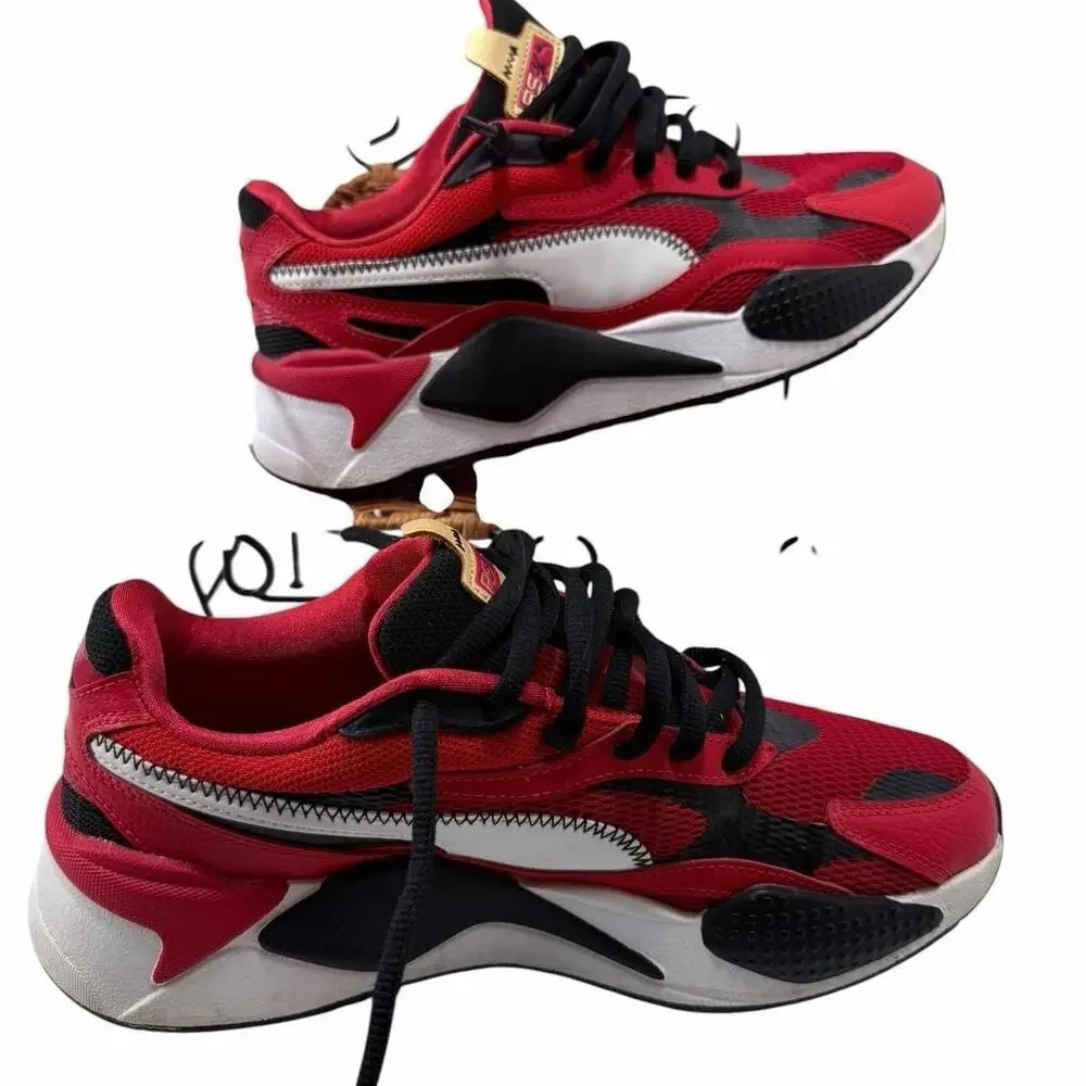 PUMA RS-X3 Chinese New Year Red Black White Men's 8 Women's 9.5 373178-01